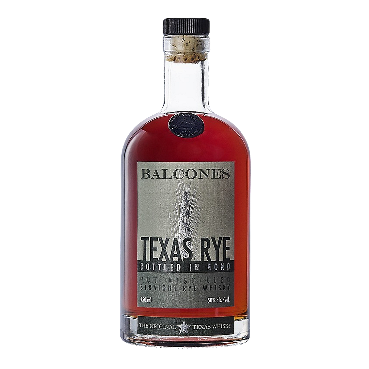 Balcones Straight Rye Whiskey Texas Rye Bottled In Bond 100 750ml