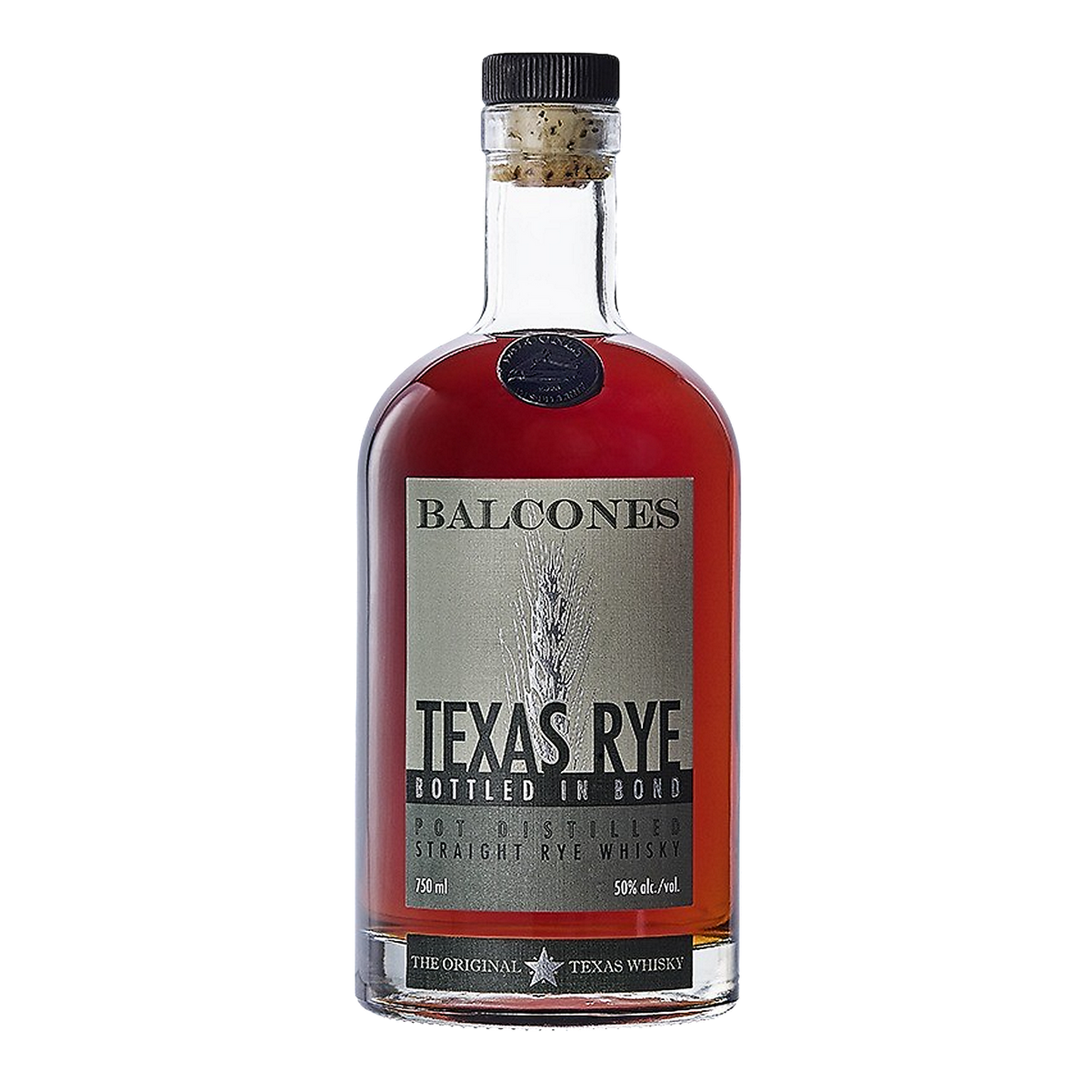 Balcones Straight Rye Whiskey Texas Rye Bottled In Bond 100 750ml