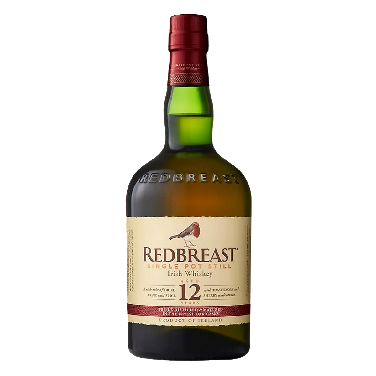 Redbreast Single Pot Still Irish Whiskey Cask Strength 12 Yr 116.2 750ml