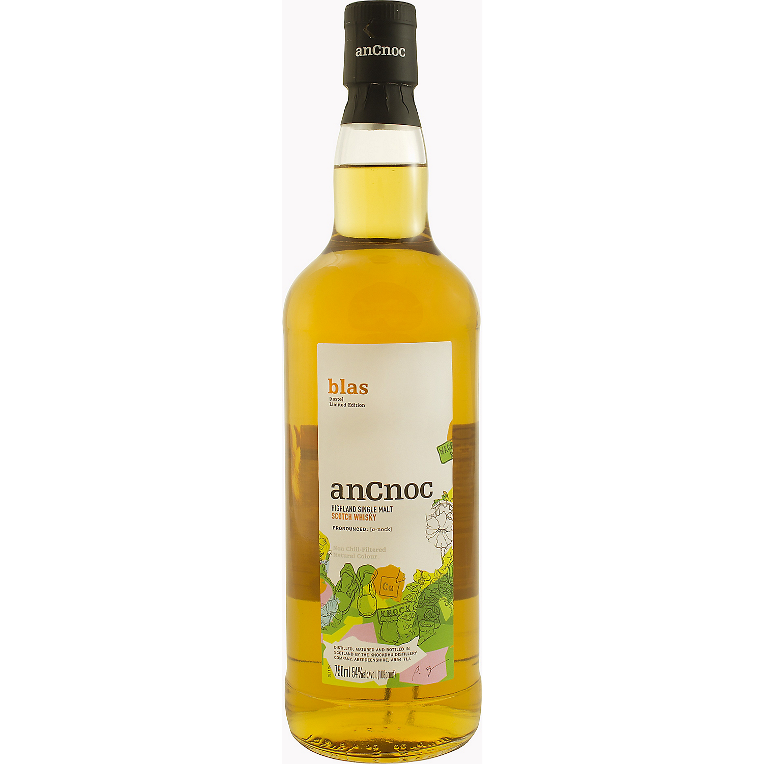 Ancnoc Single Malt Scotch Blas 108 750ml