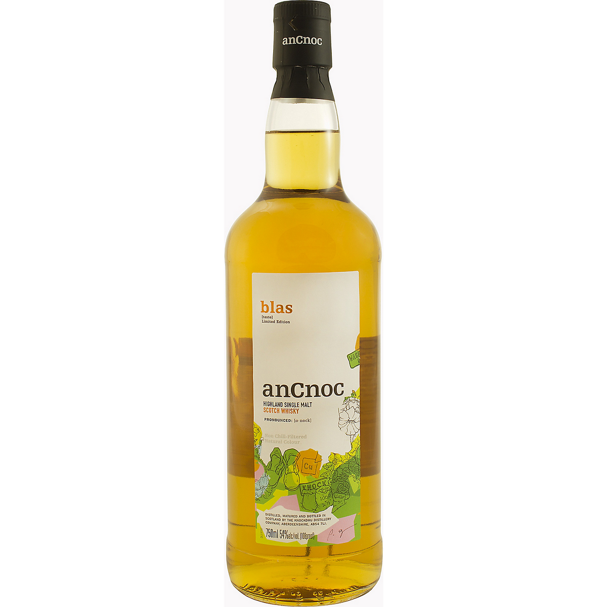 Ancnoc Single Malt Scotch Blas 108 750ml