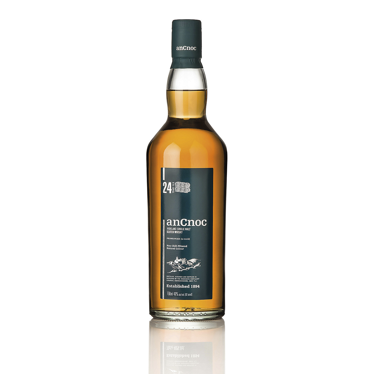 Ancnoc Single Malt Scotch 24 Yr 92 750ml