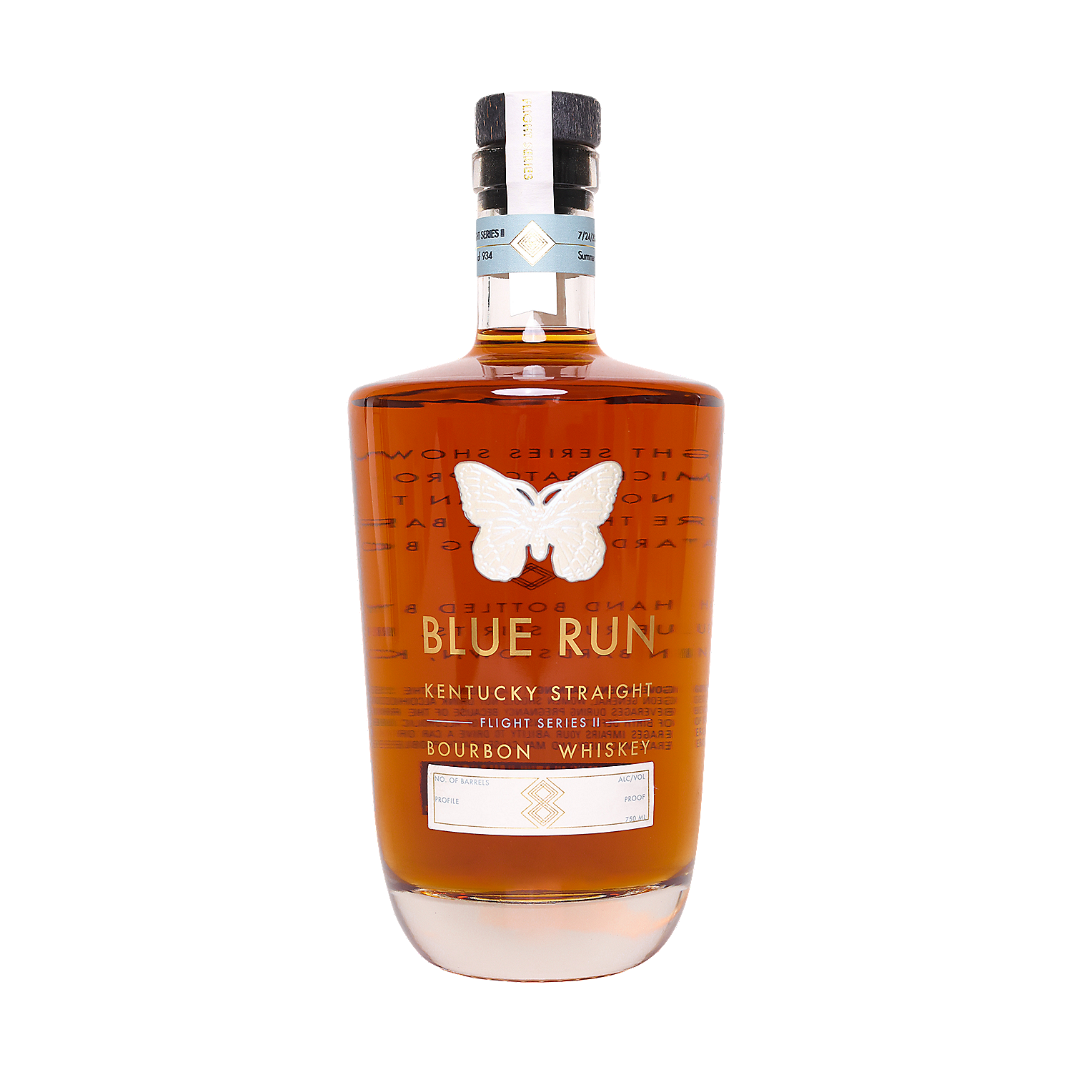 Blue Run Straight Rye Whiskey Small Batch Emerald Batch #2 109.7 750ml