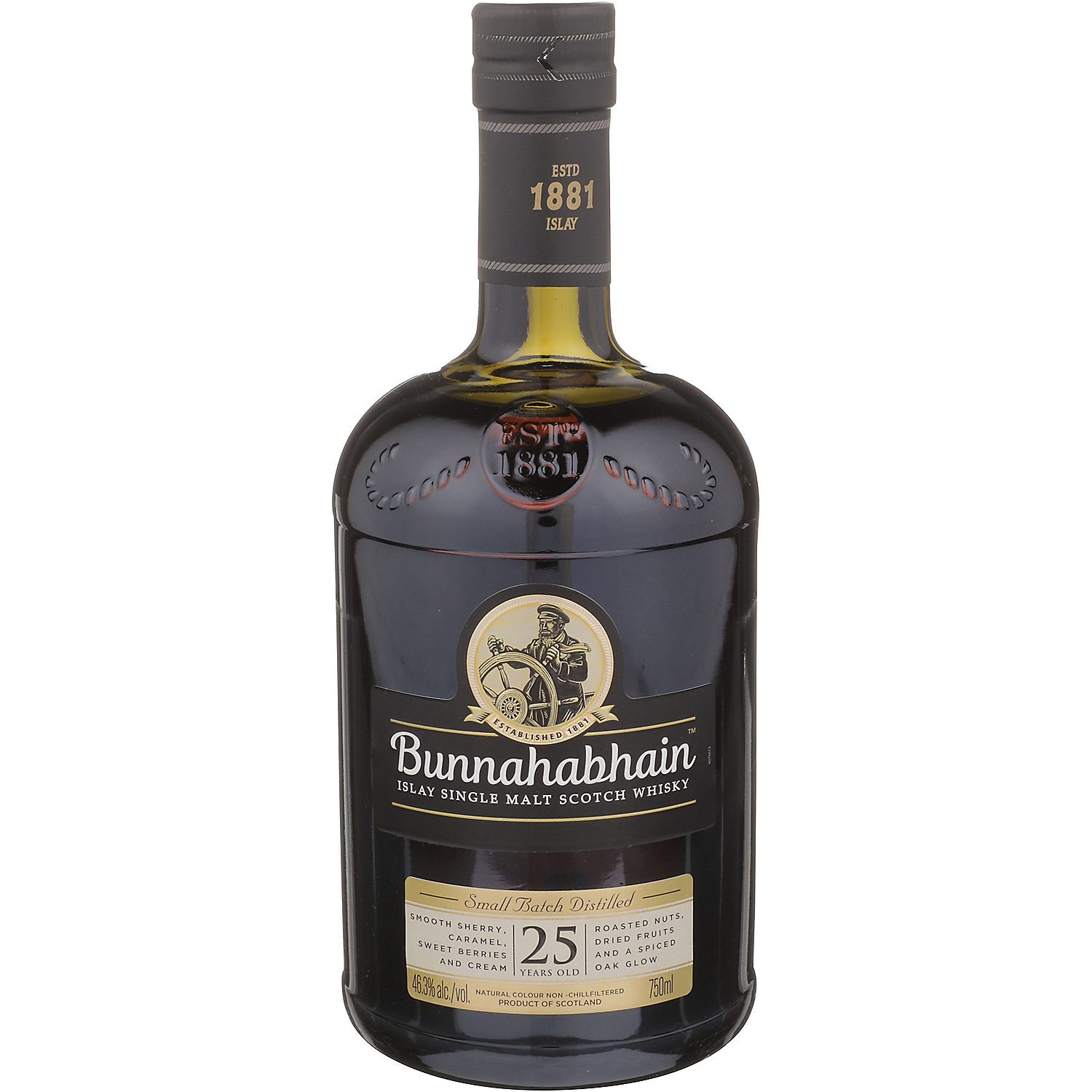 Bunnahabhain Single Malt Scotch Small Batch 25 Yr 92.6 750ml