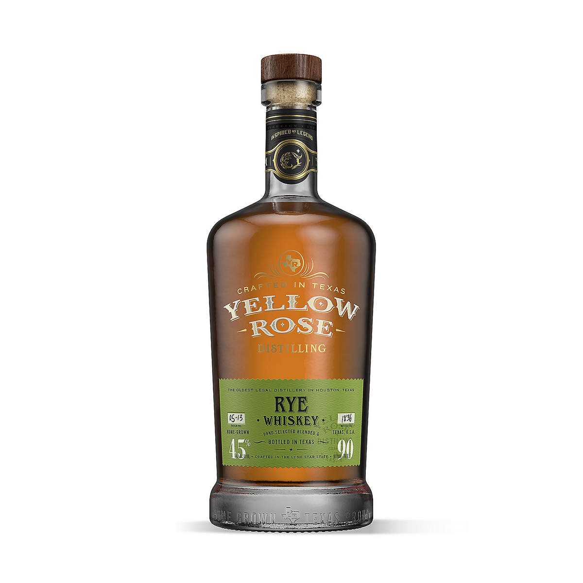 Yellow Rose Distilling Rye Whiskey 90 750ml