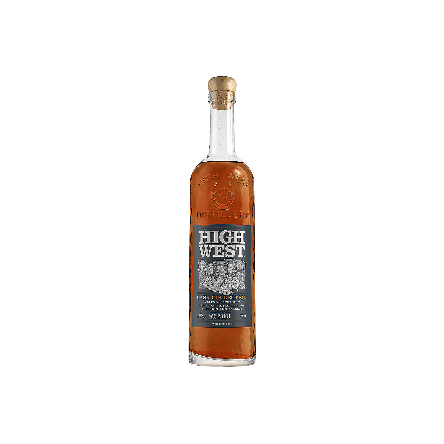 High West Blended Bourbon Finished In Barbados Rum Barrels 100 750ml