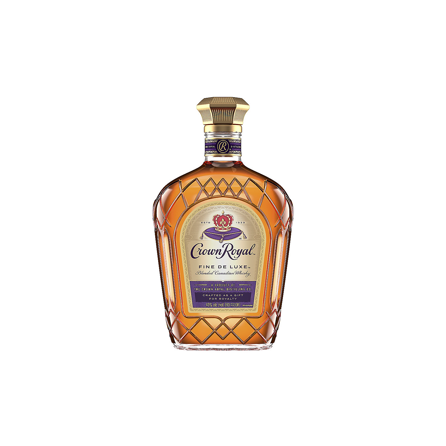 Crown Royal Canadian Whisky Fine Deluxe 80 750ml