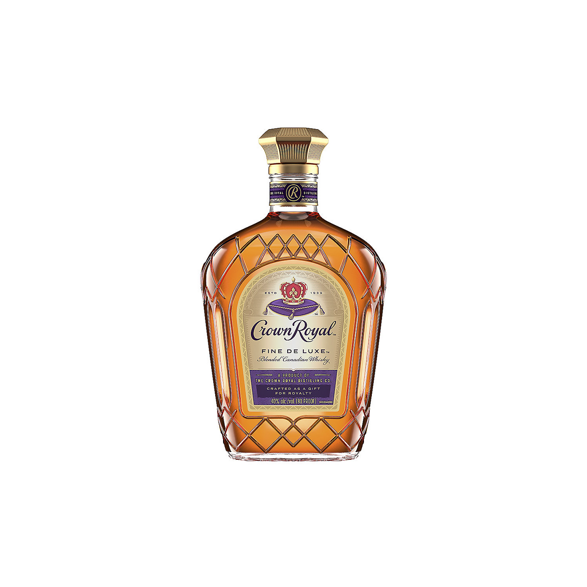 Crown Royal Canadian Whisky Fine Deluxe 80 750ml