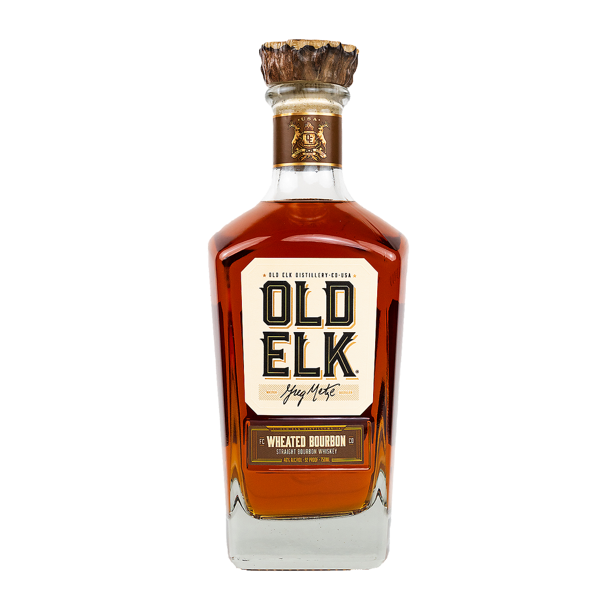 Old Elk Straight Bourbon Wheated 5 Yr 92 750ml