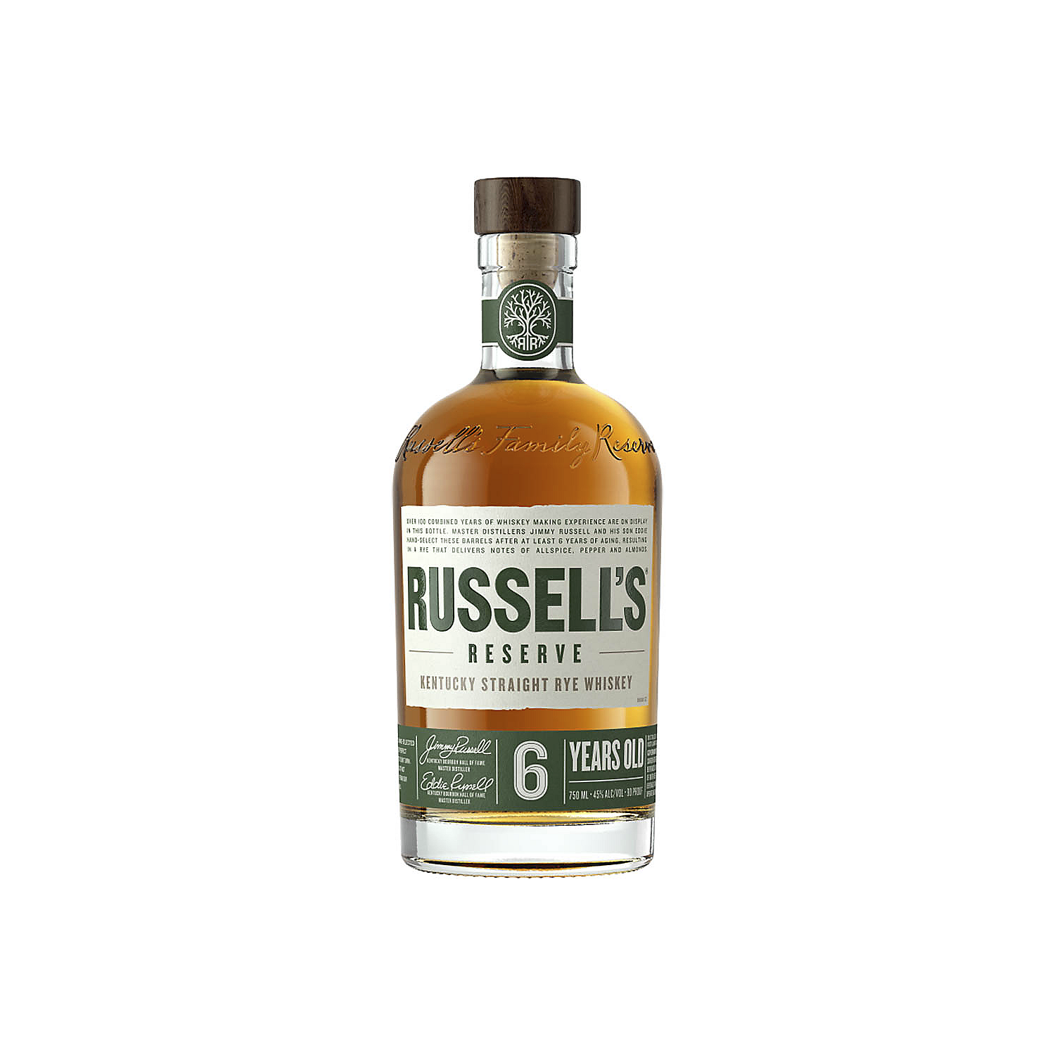 Russell'S Reserve Straight Rye Whiskey 6 Yr 90 750ml