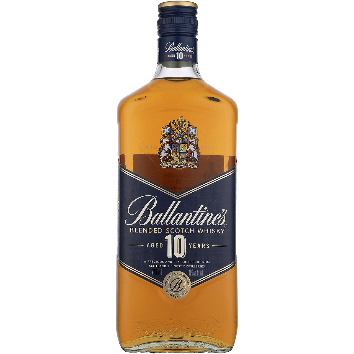 Ballantine'S Blended Scotch 10 Yr 80 750ml