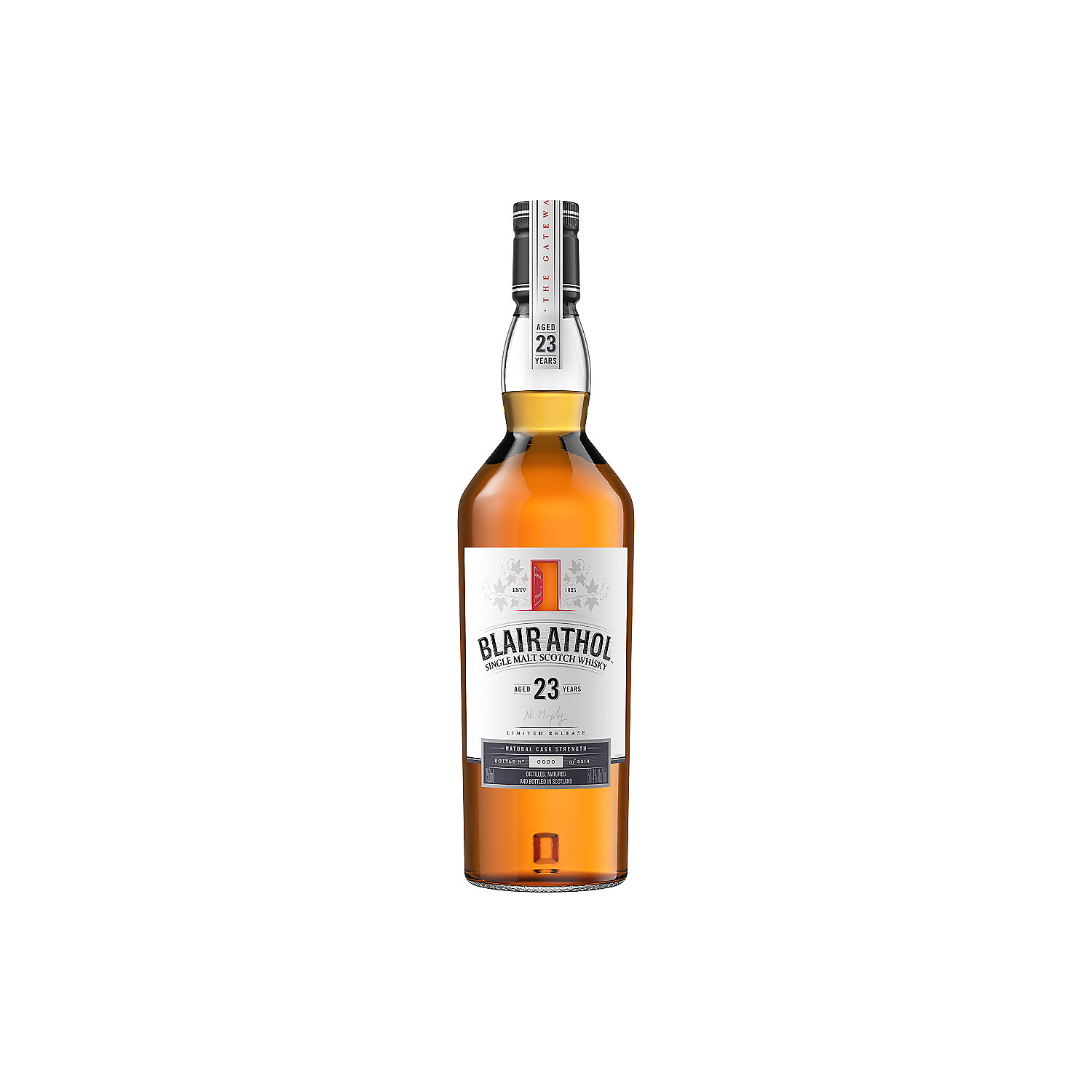 Blair Athol Single Malt Scotch Limited Release Natural Cask Strength 23 Yr 116.8 750ml