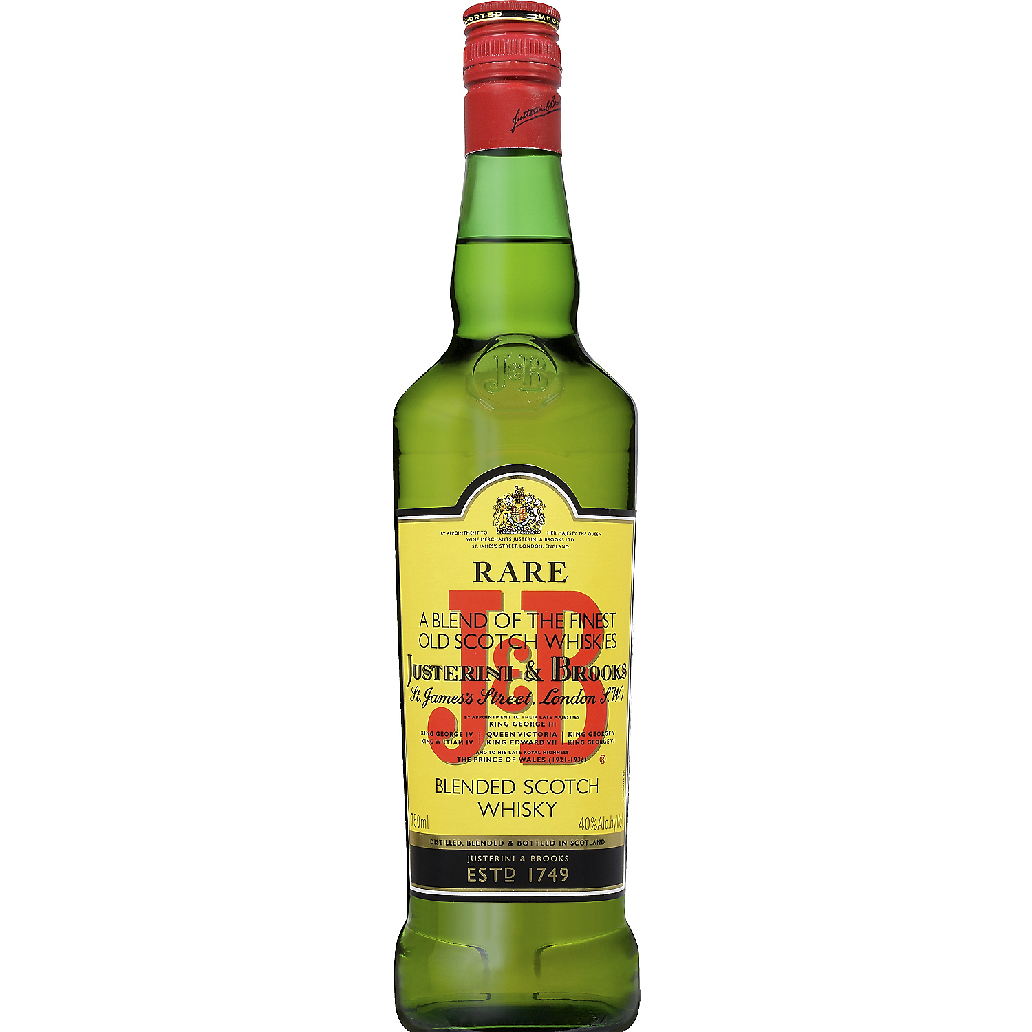 J&B Blended Scotch Rare 80 750ml