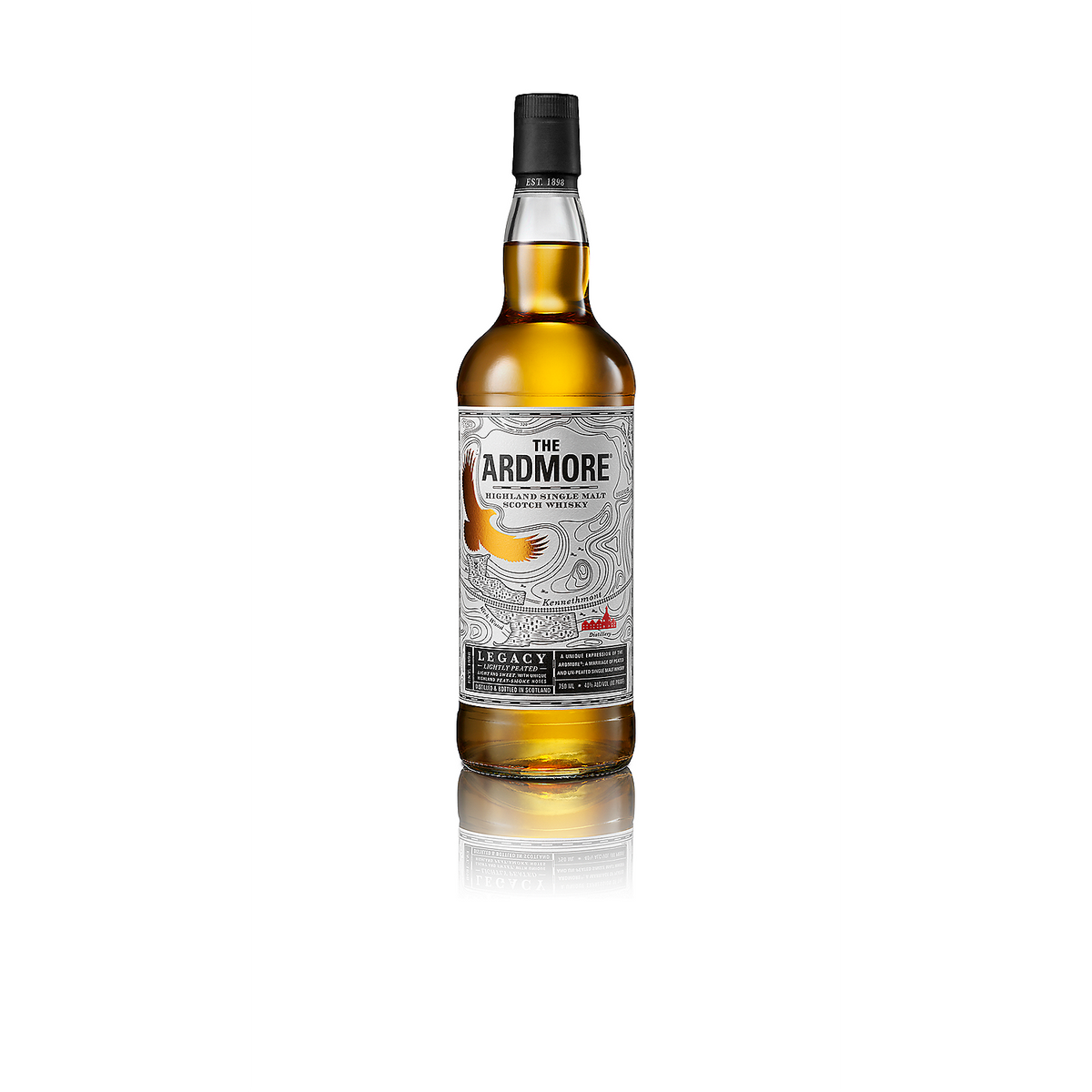 Ardmore Single Malt Scotch Legacy Lightly Peated 80 750ml