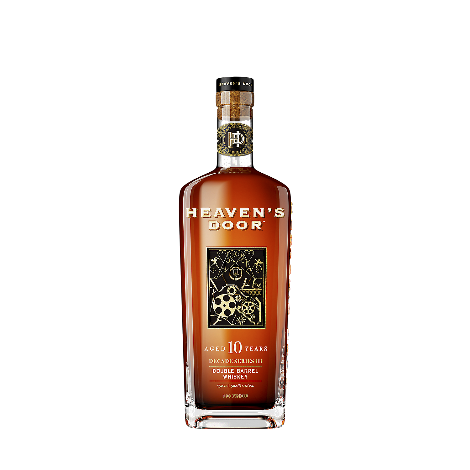 Heaven'S Door Double Barrel Whiskey Decade Series Iii 10 Yr 100 750ml