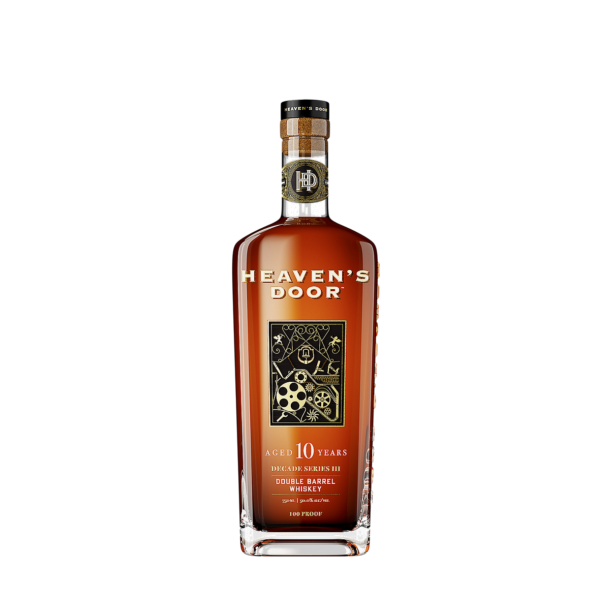 Heaven'S Door Double Barrel Whiskey Decade Series Iii 10 Yr 100 750ml