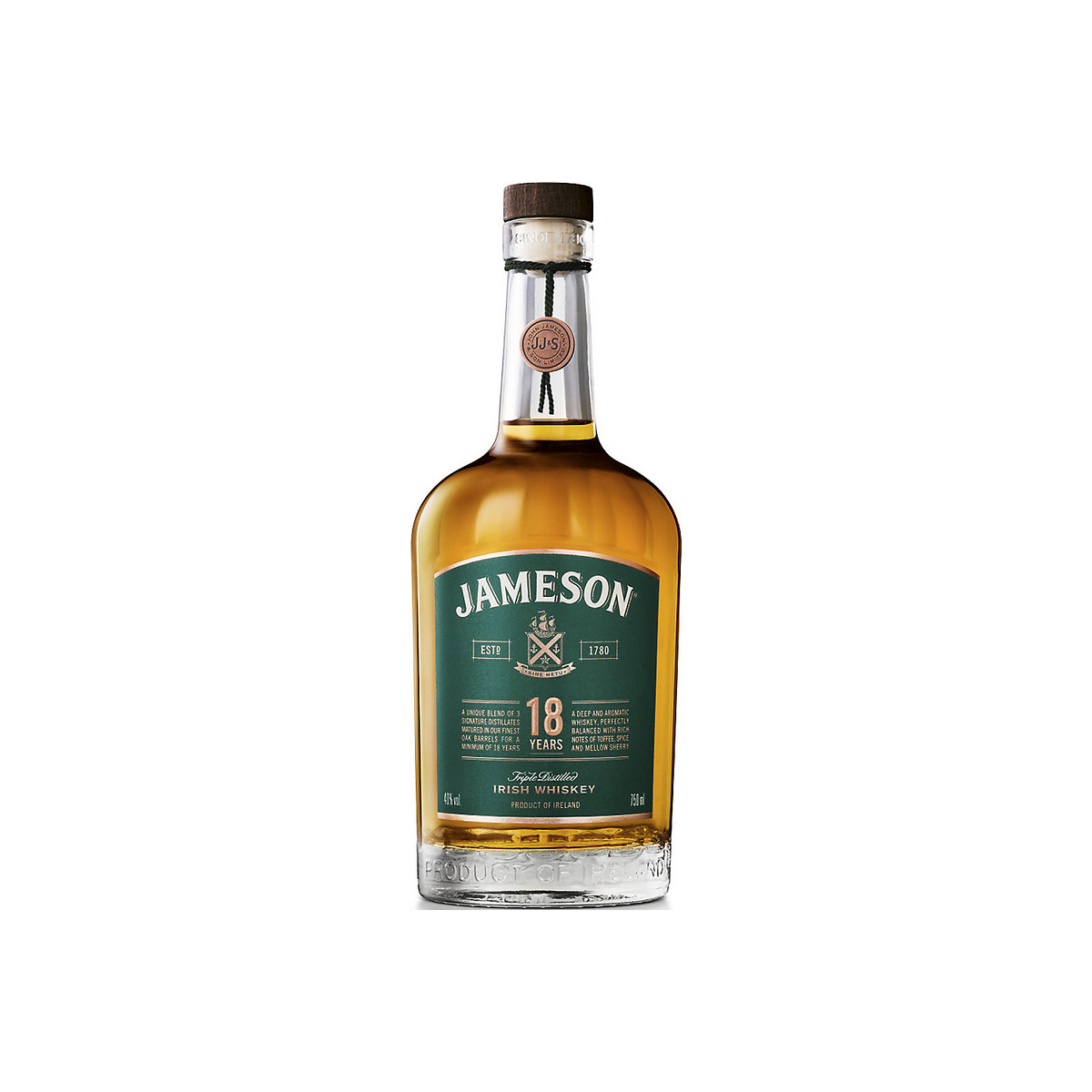 Jameson Blended Irish Whiskey 18 Yr 92 750ml