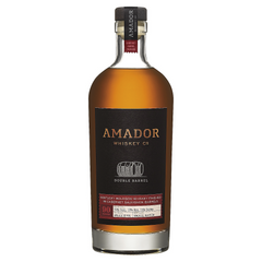 Amador Whiskey Co. Bourbon Double Barrel Cabernet Barrel Finished 90 750ml