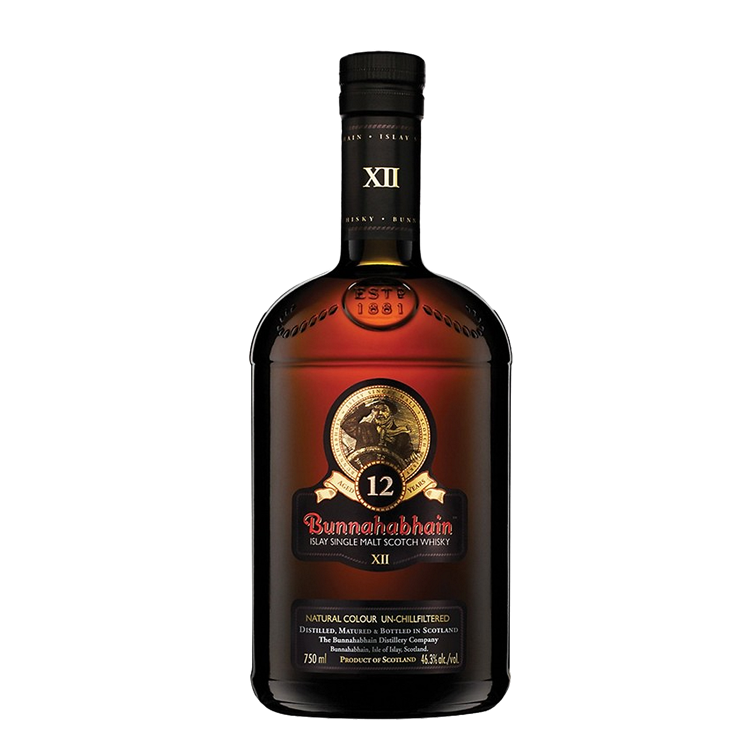 Bunnahabhain Single Malt Scotch 12 Yr 92.6 750ml