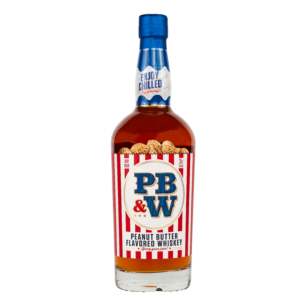 Pb&W Peanut Butter Flavored Whiskey 70 750ml