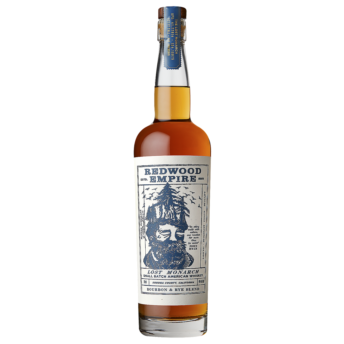 Redwood Empire Blended American Whiskey Lost Monarch 90 750ml