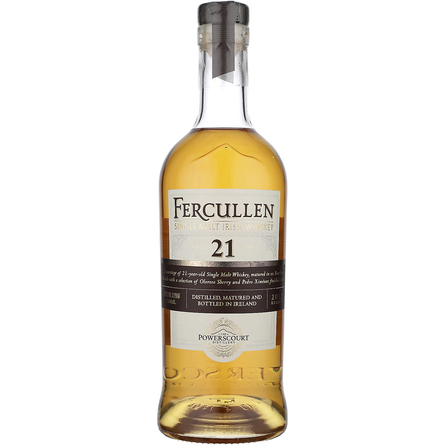 Fercullen Single Malt Irish Whiskey 21 Yr 92 750ml