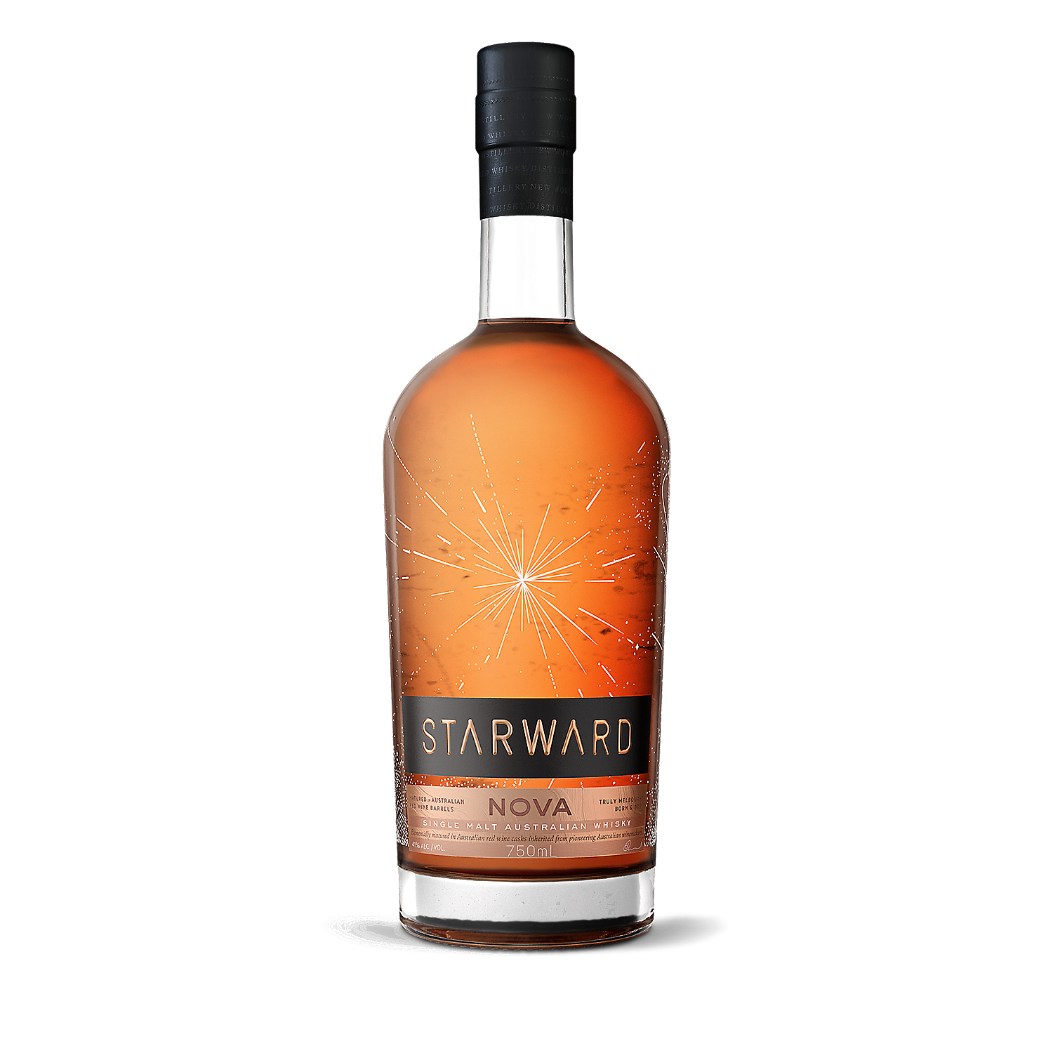 Starward Single Malt Whisky Nova Matured In Red Wine Barrels 2 Yr 82 750ml