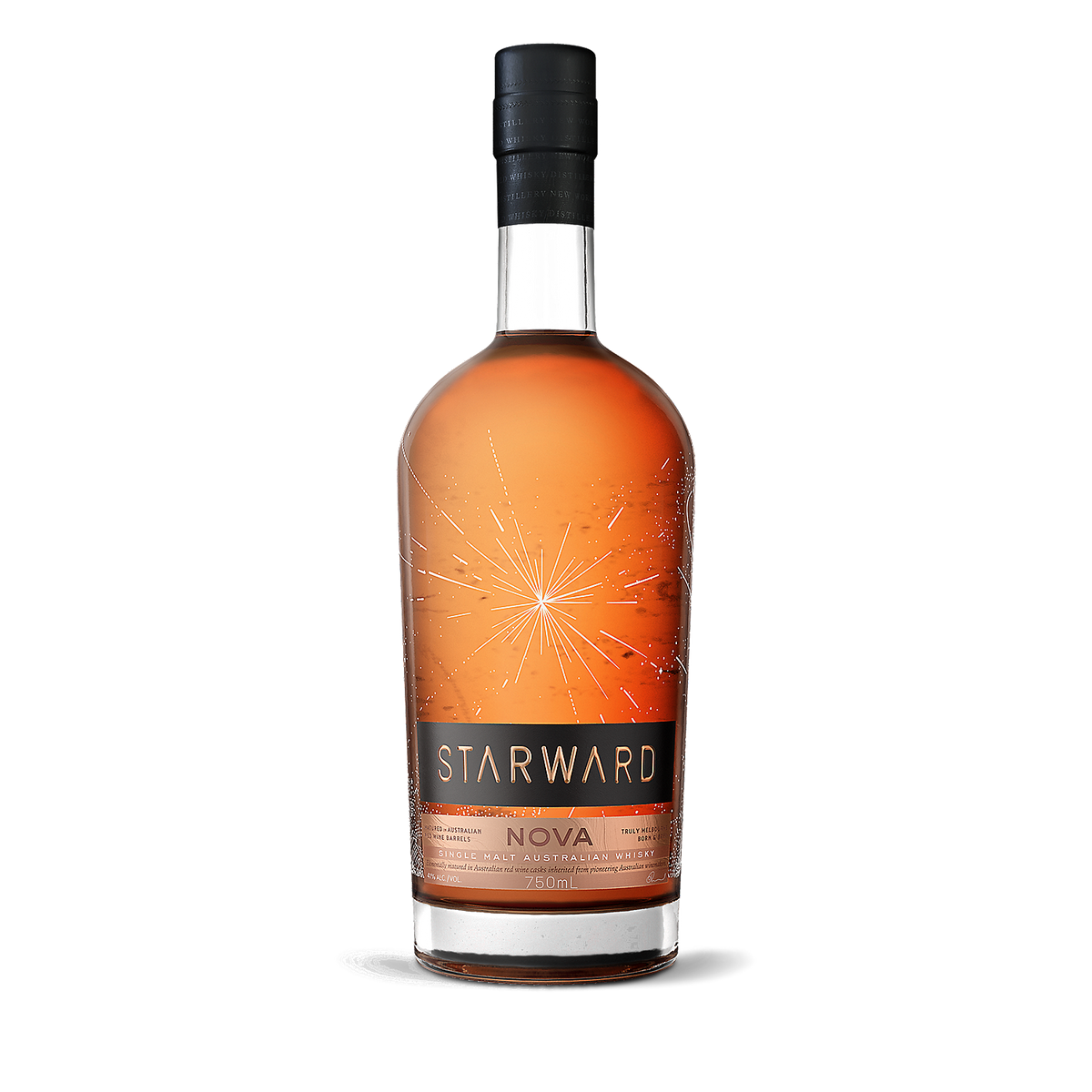 Starward Single Malt Whisky Nova Matured In Red Wine Barrels 2 Yr 82 750ml