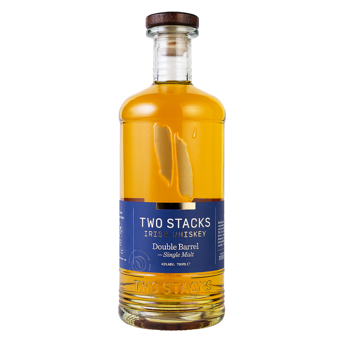 Two Stacks Single Malt Irish Whiskey Double Barrel 86 700ml