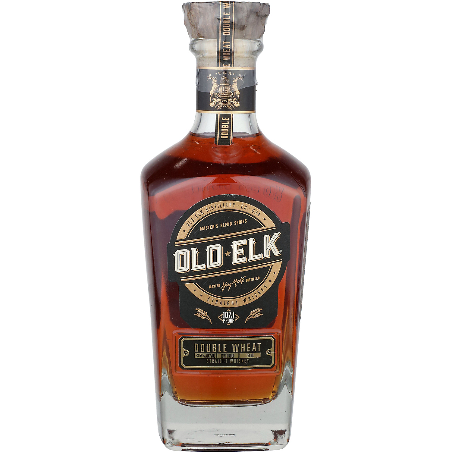 Old Elk Straight Whiskey Double Wheat 2022 107.1 750ml