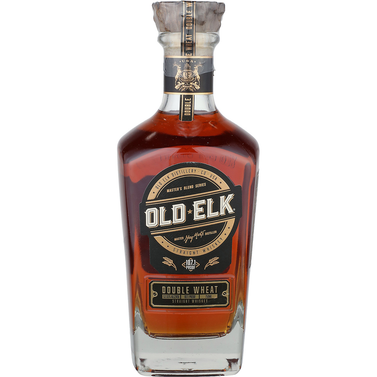 Old Elk Straight Whiskey Double Wheat 2022 107.1 750ml