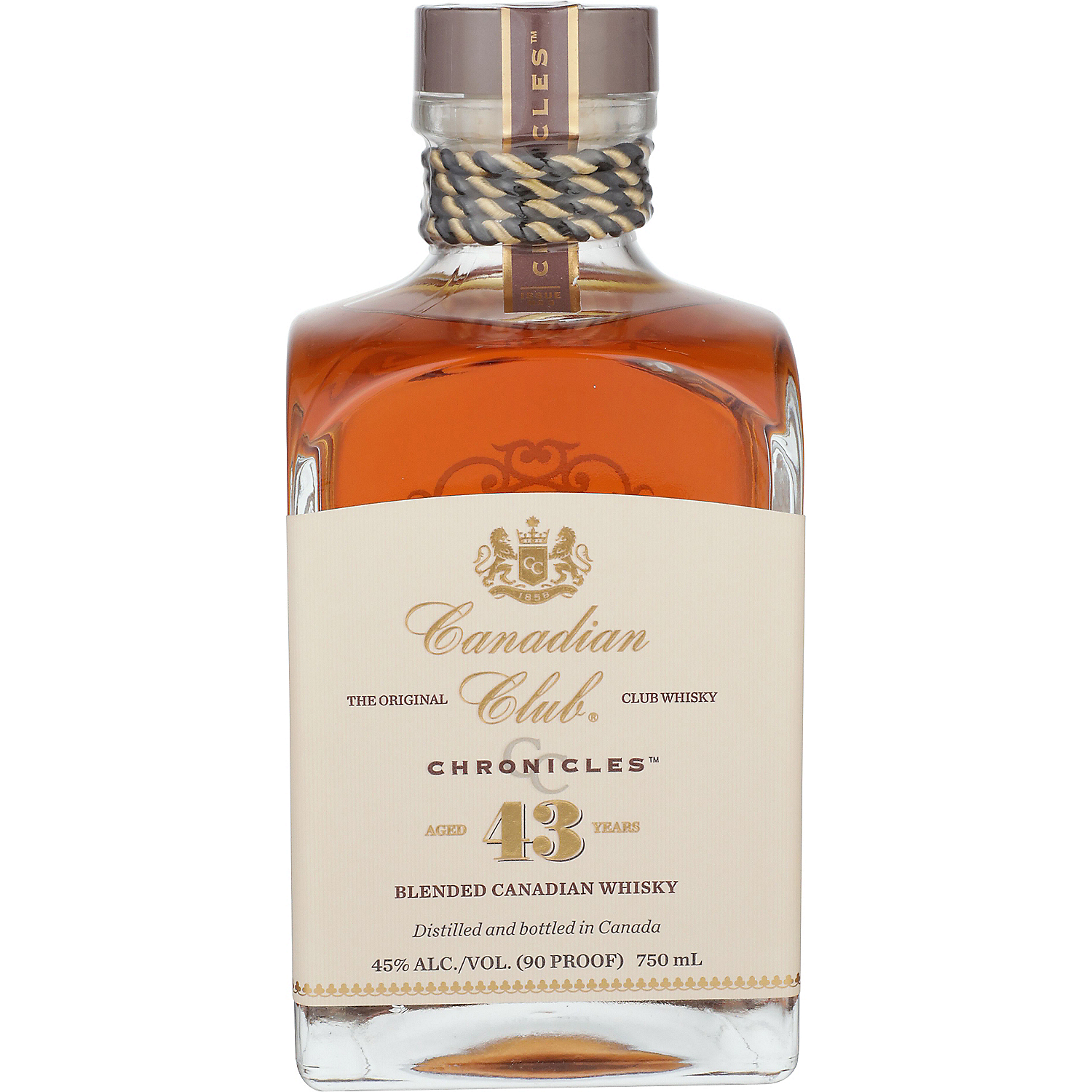 Canadian Club Canadian Whisky Chronicles Issue No. 3 The Speakeasy 43 Yr 90 750ml