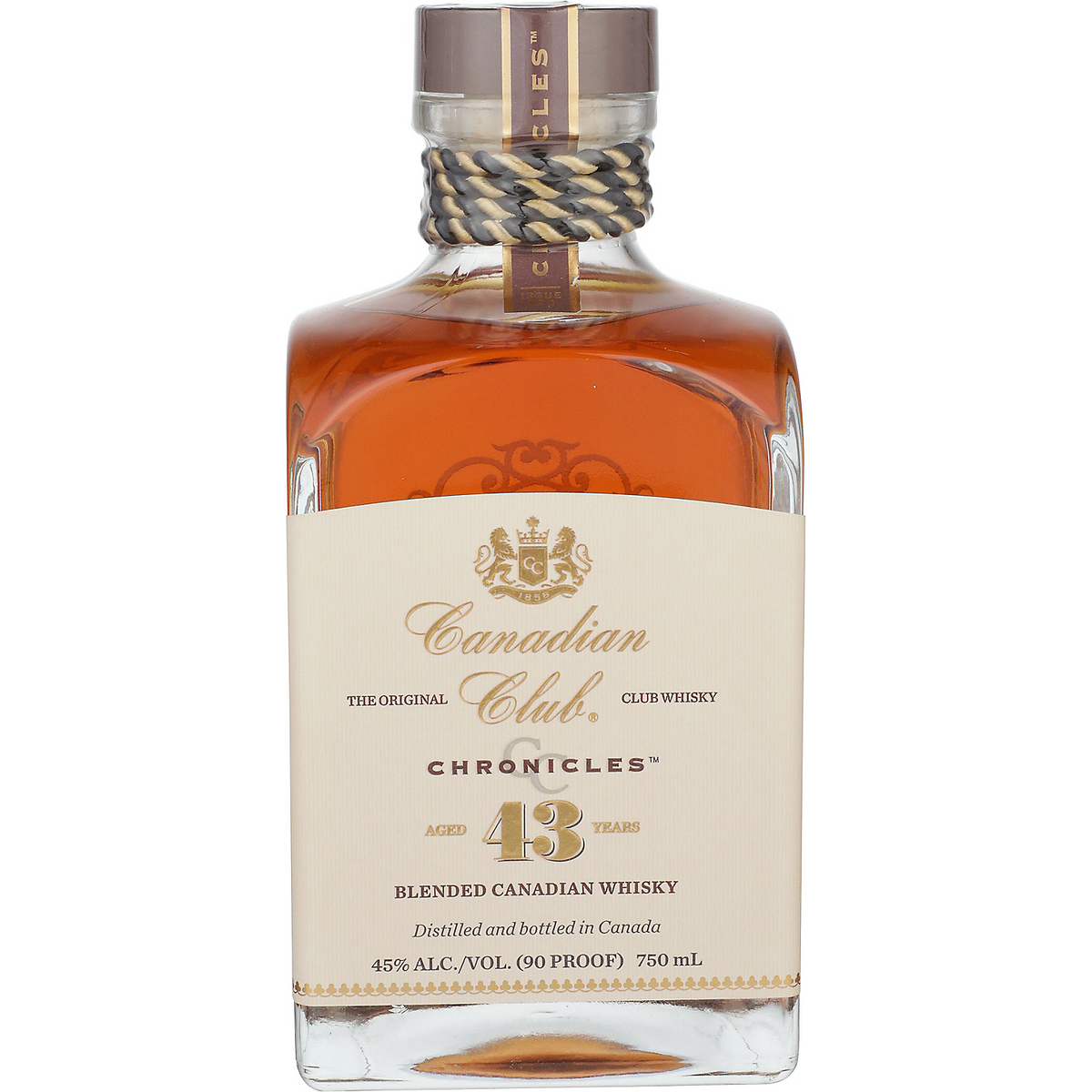 Canadian Club Canadian Whisky Chronicles Issue No. 3 The Speakeasy 43 Yr 90 750ml