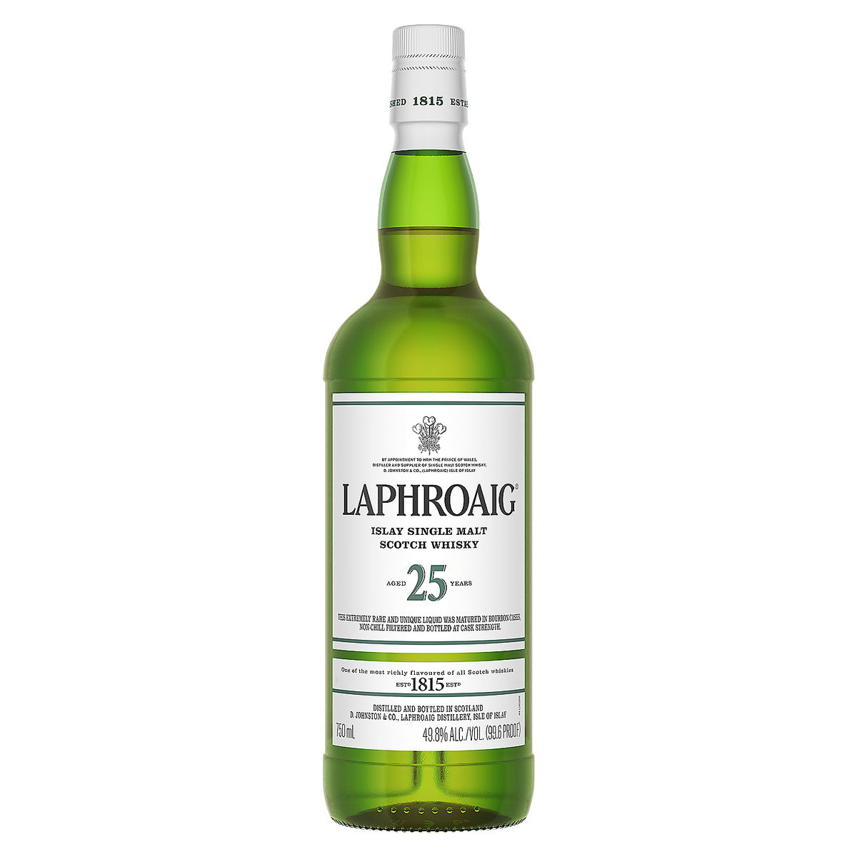 Laphroaig Single Malt Scotch 25 Yr 99.6 750ml