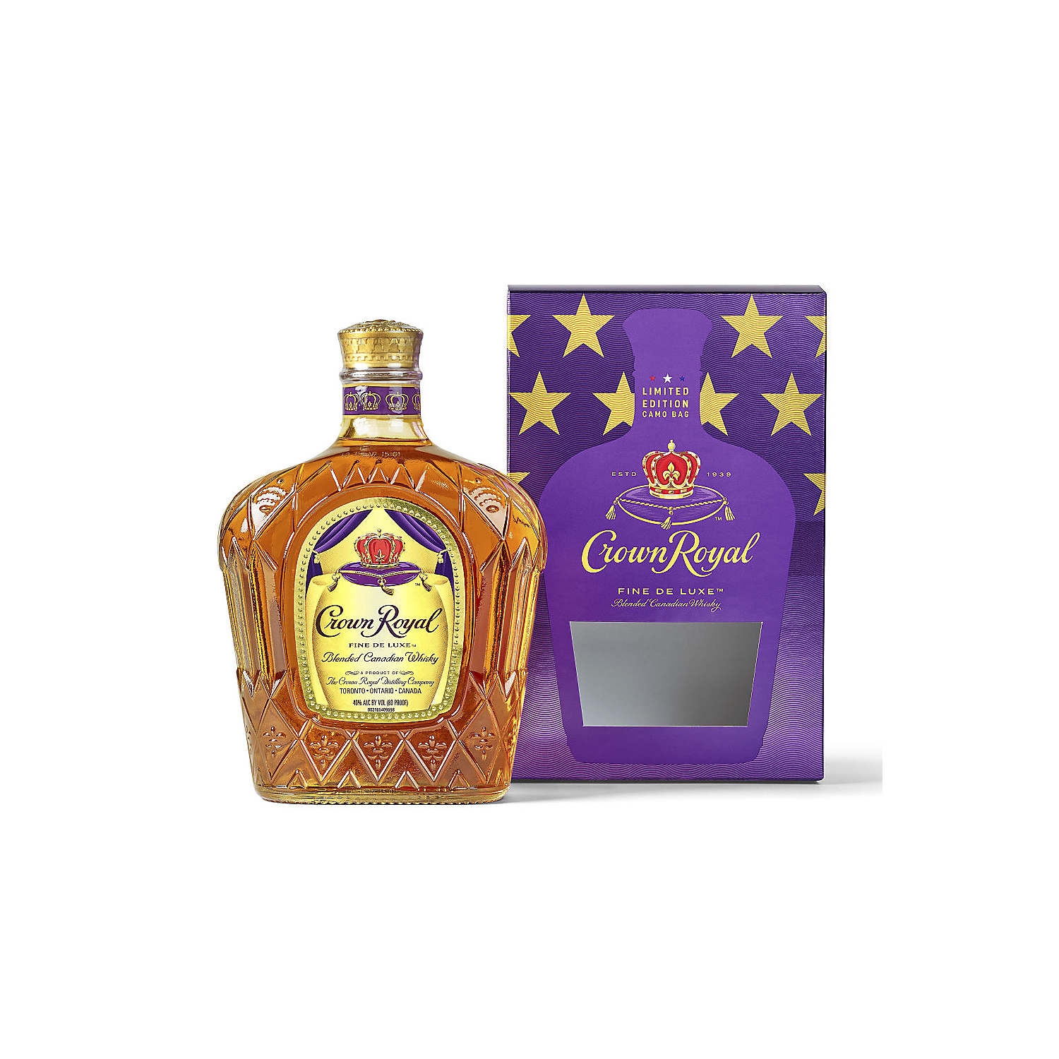 Crown Royal Canadian Whisky Fine Deluxe 80 750ml