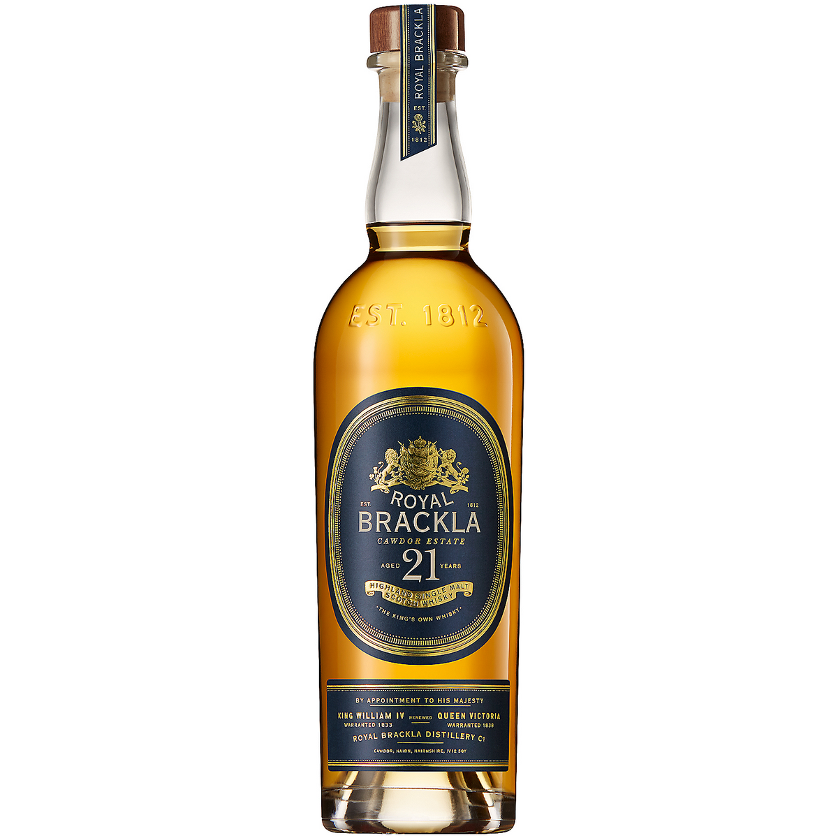 Royal Brackla Single Malt Scotch Royal Brackla 21 Year 21 Yr 92 750ml