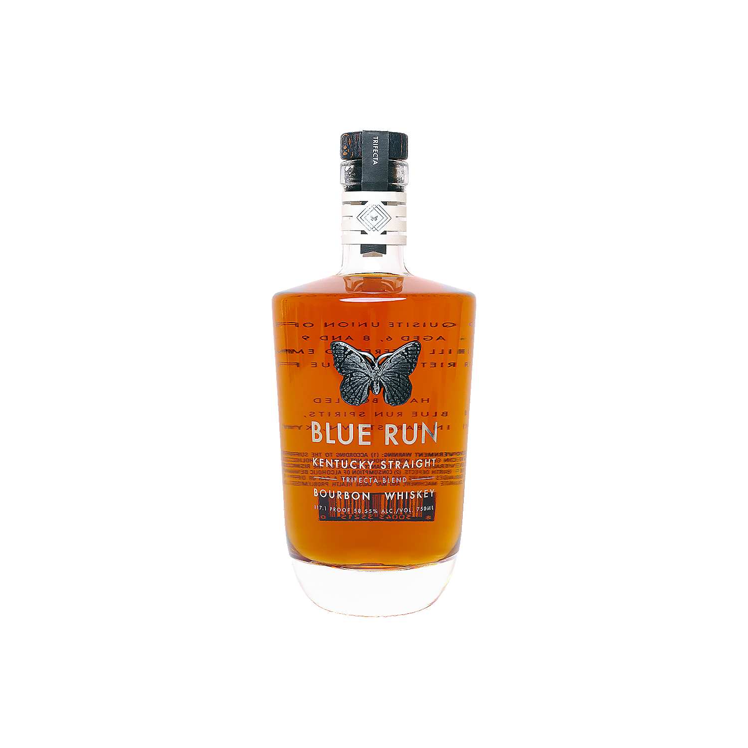 Blue Run Bourbon Lto Trifecta Blend 117.1 750ml