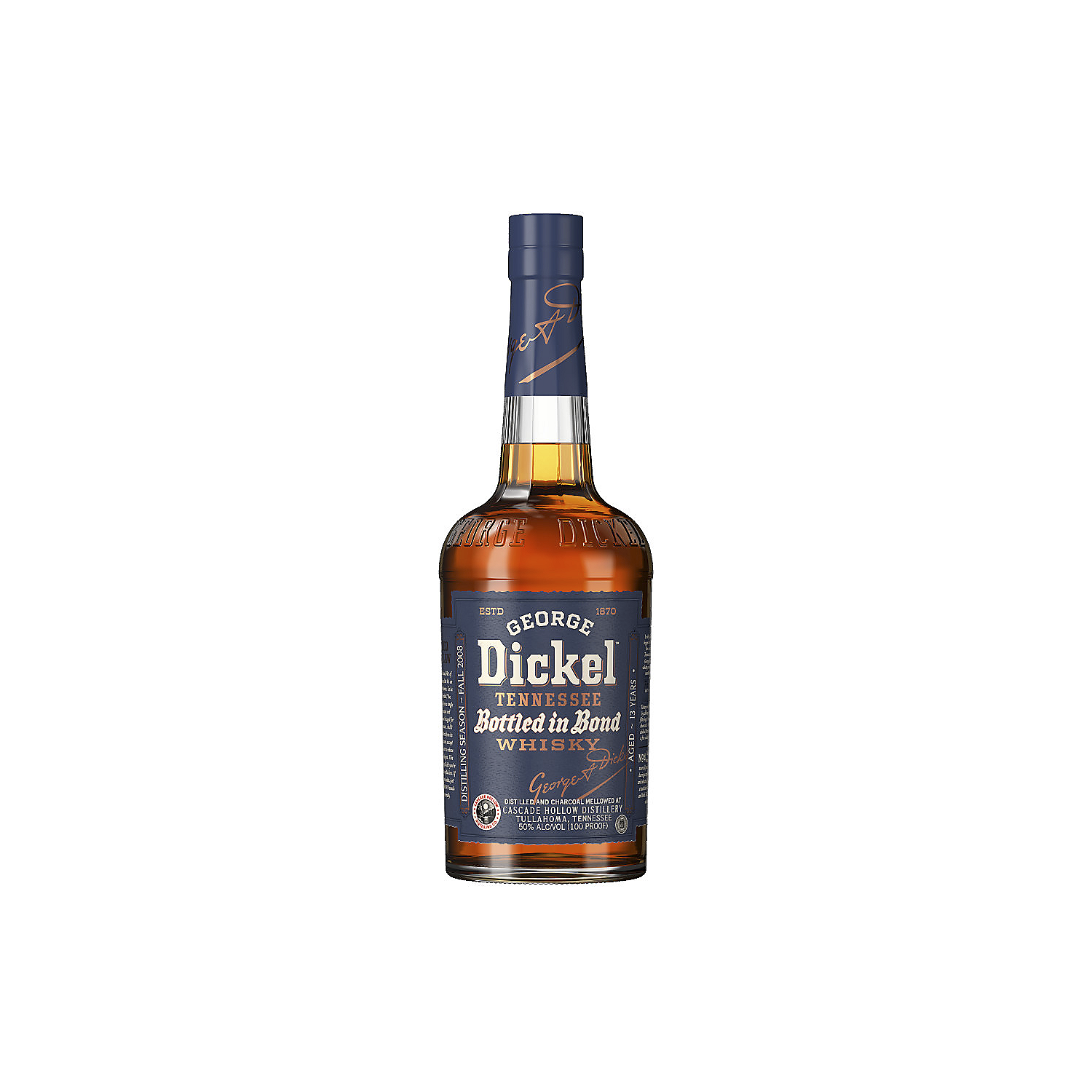 George Dickel Tennessee Whiskey Bottled In Bond 13 Yr 100 750ml