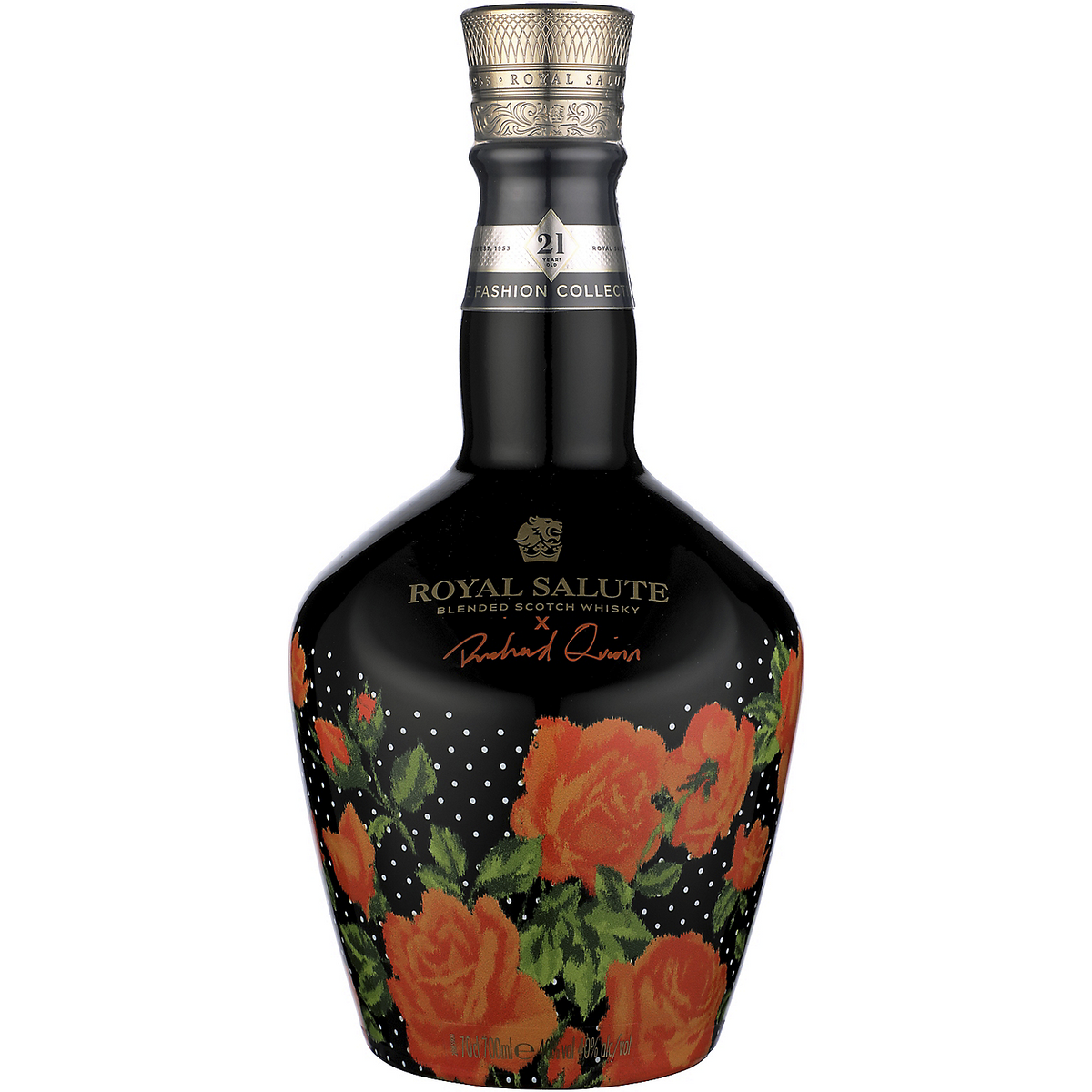 Royal Salute Blended Scotch The Fashion Collection Richard Quinn Orange 21 Yr 80 700ml