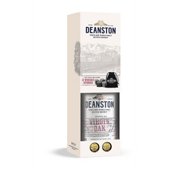 Deanston Single Malt Scotch Finished In Virgin Oak 92.6 W/ Whiskey Stone 750ml