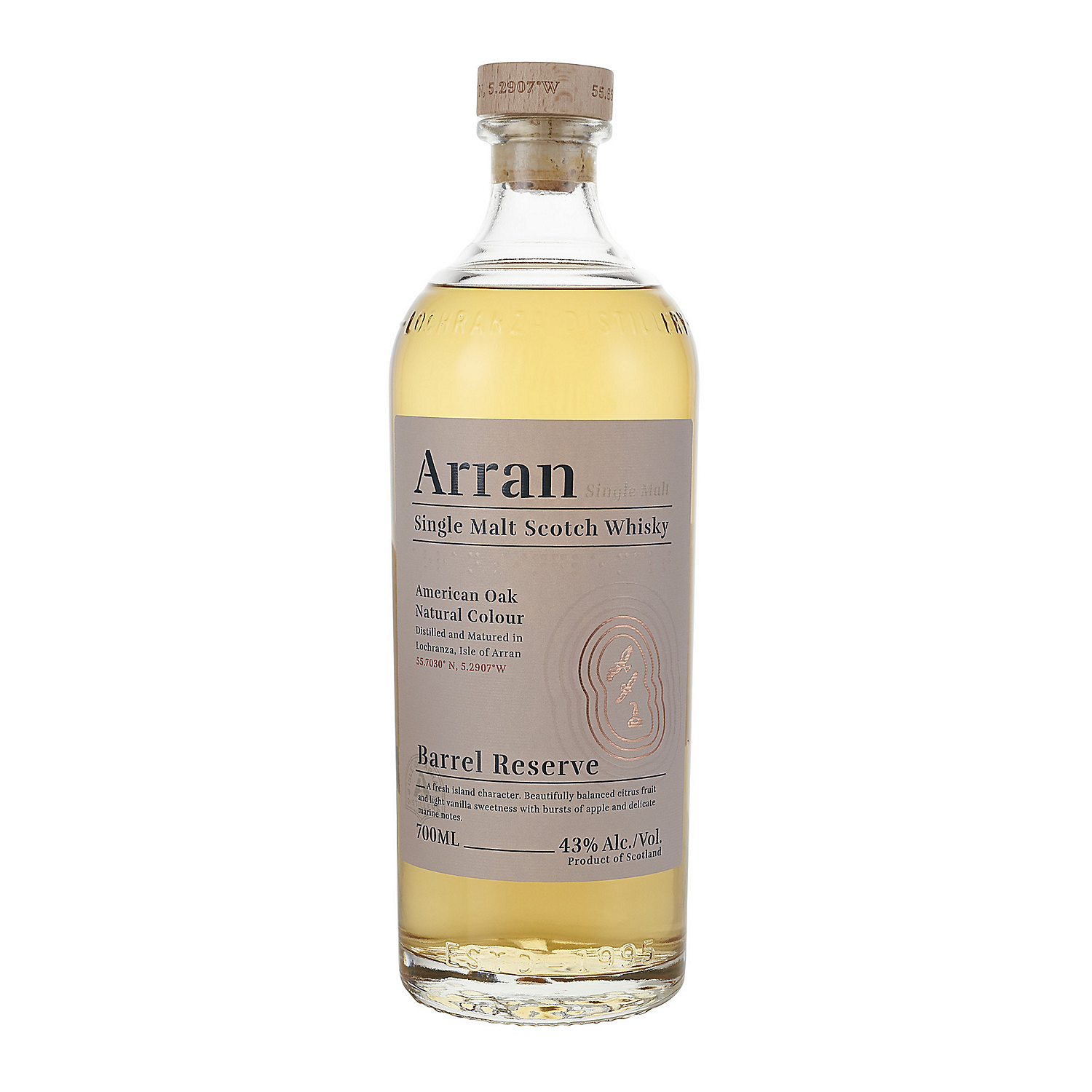 The Arran Malt Single Malt Scotch Barrel Reserve 86 700ml