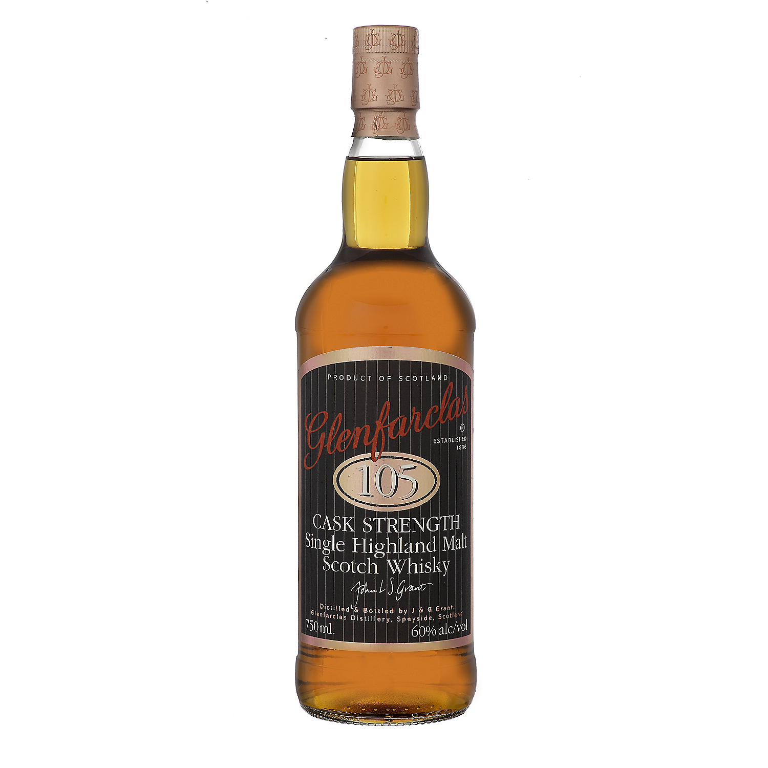 Glenfarclas Single Malt Scotch 105 Cask Strength 120 750ml