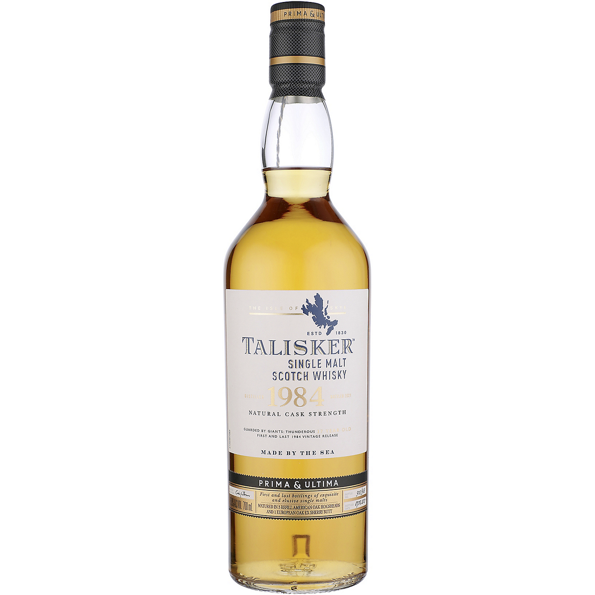 Talisker Single Malt Scotch Natural Cask Strength 37 Yr 103.8 700ml