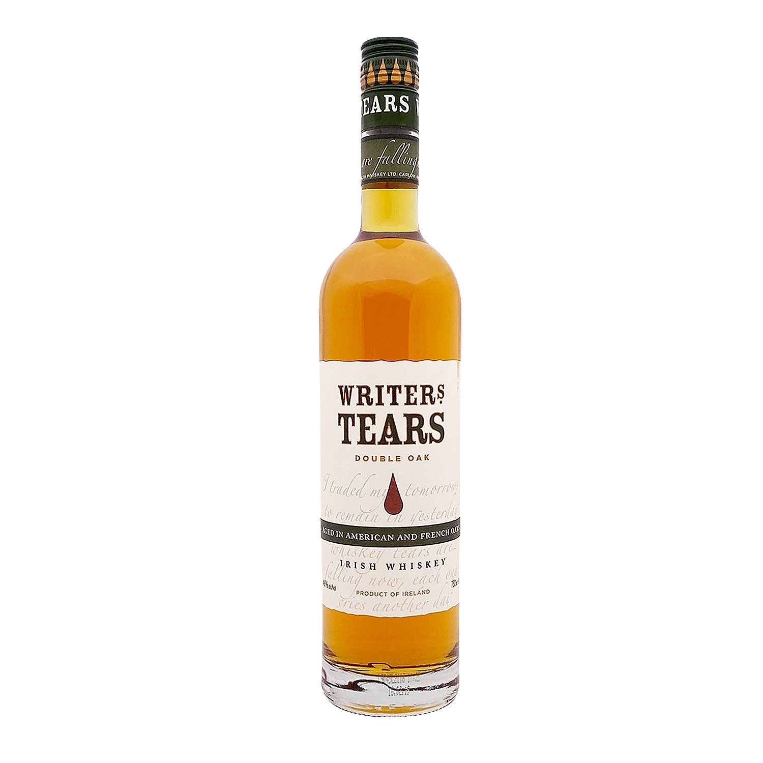 Writers Tears Blended Irish Whiskey Double Oak 92 750ml