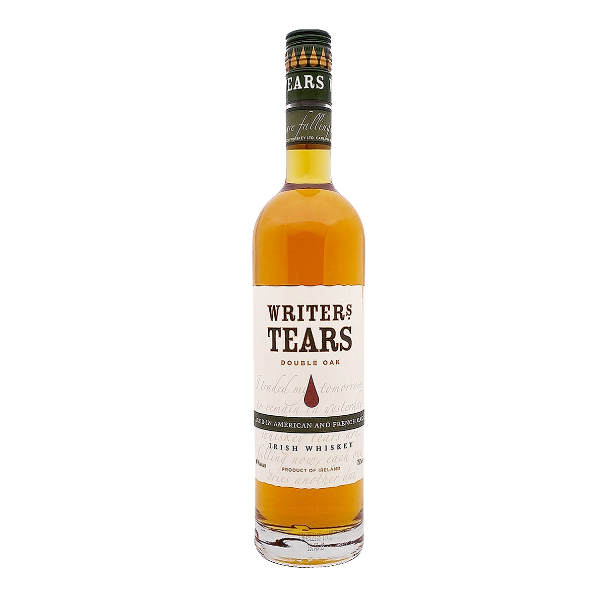 Writers Tears Blended Irish Whiskey Double Oak 92 750ml