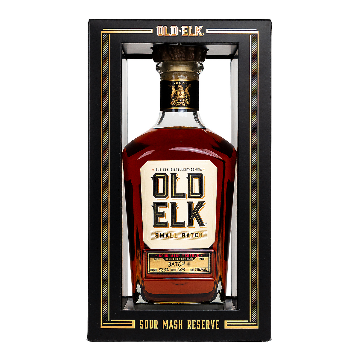 Old Elk Straight Bourbon Sour Mash Reserve Small Batch 6 Yr 105 750ml