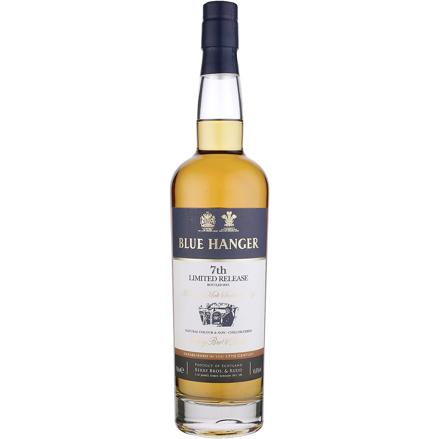 Blue Hanger Blended Malt Scotch 7th Limited Release 91.2 750ml