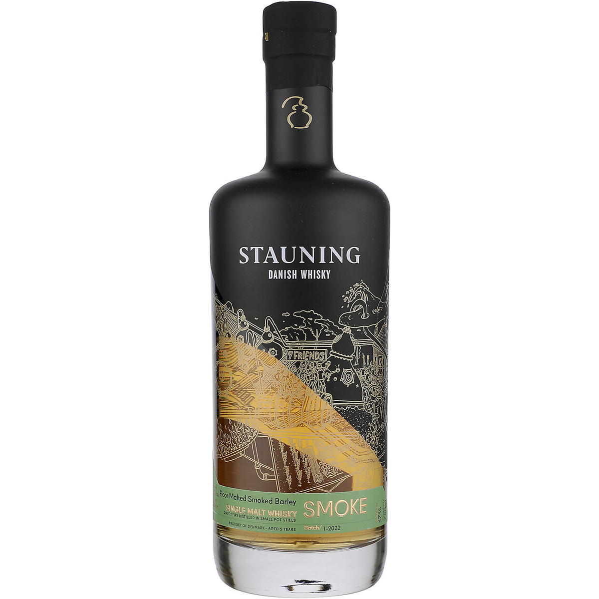 Stauning Single Malt Whisky Smoke 5 Yr 94 750ml