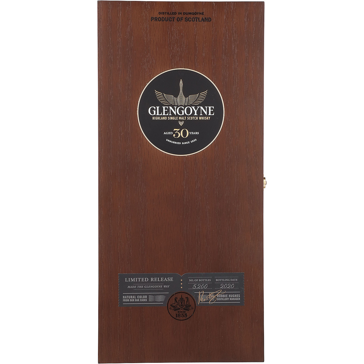 Glengoyne Single Malt Scotch Limited Release 30 Yr 93.6 Wood Box 750ml