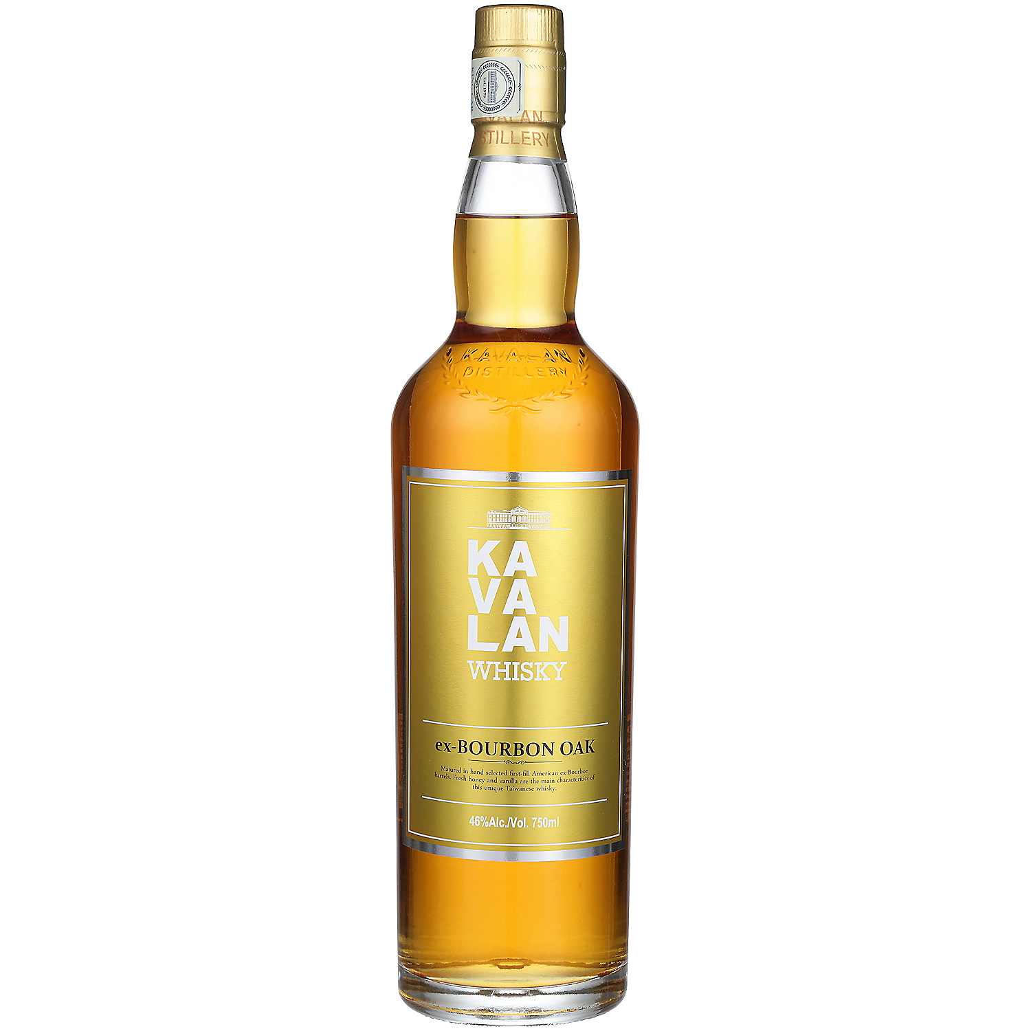 Kavalan Single Malt Whisky Ex Bourbon Cask 92 750ml